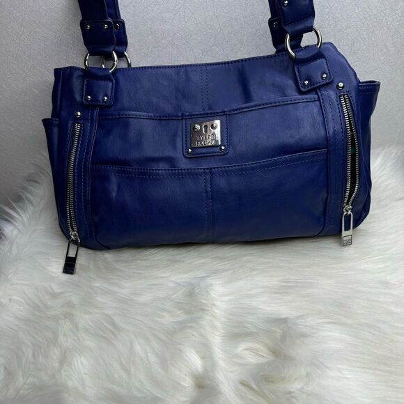 Tyler Rodan Shoulder Bag Blue - Picture 2 of 10